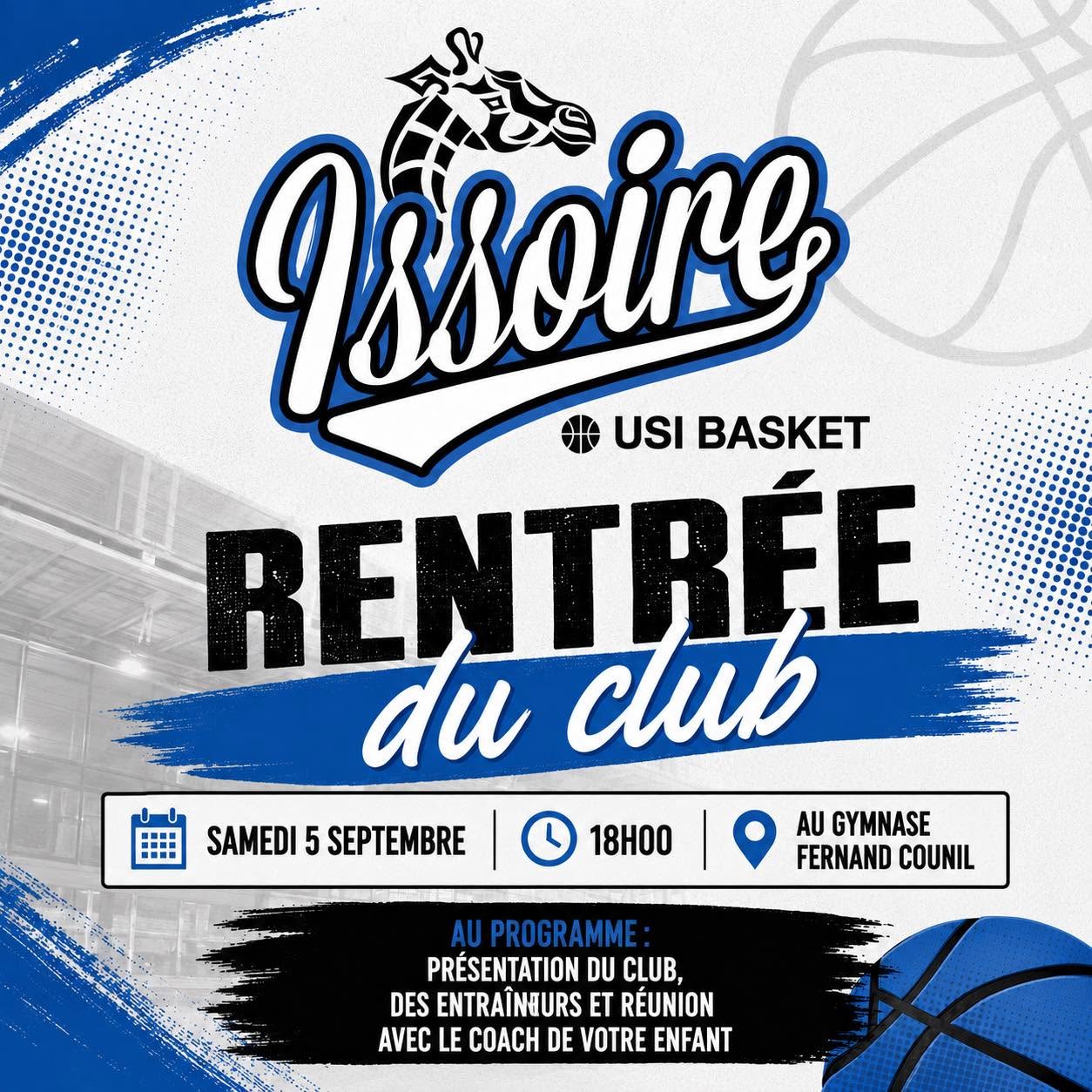 Rentrée club 2026-2027